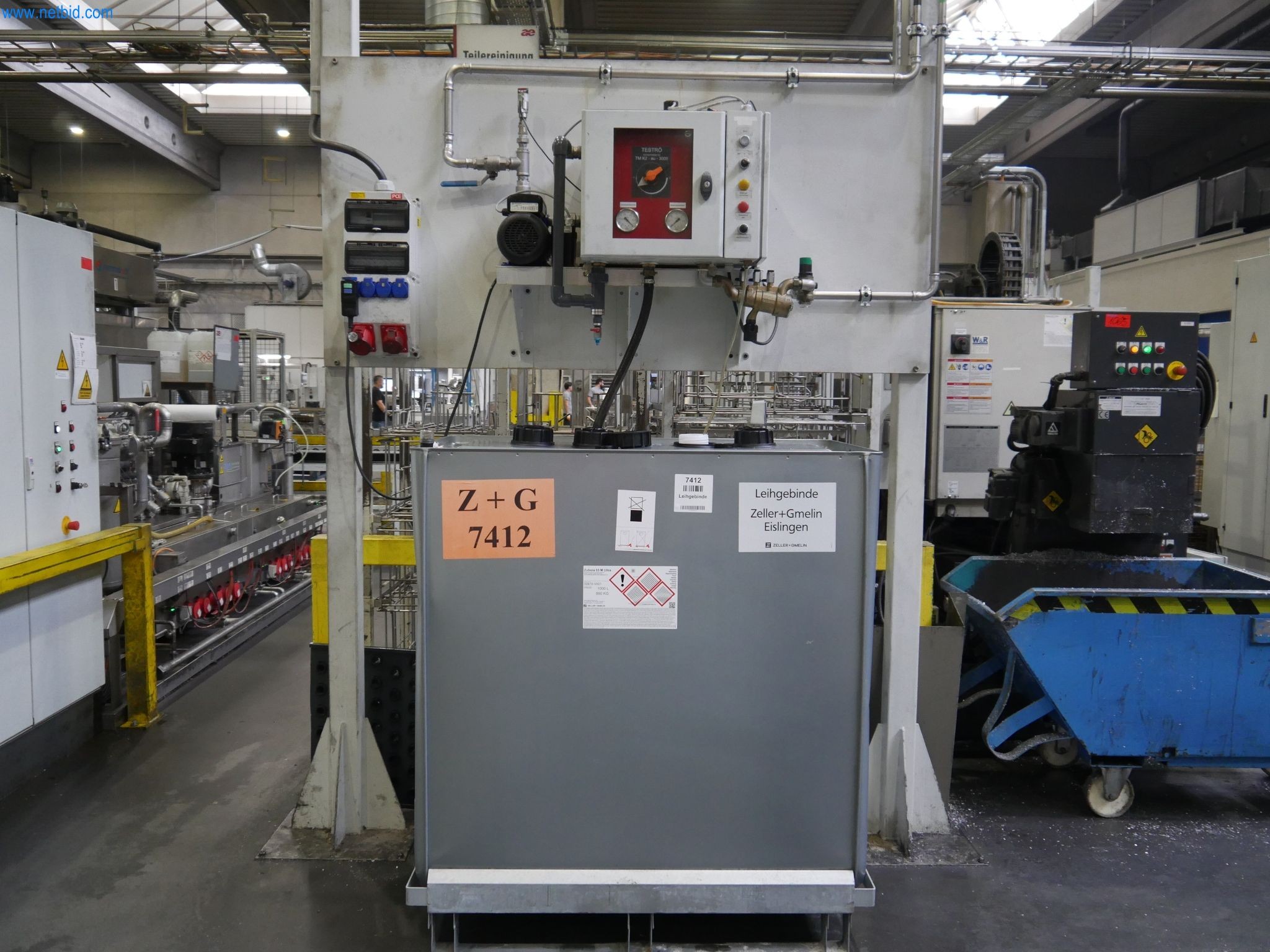 Kühlschmiermittel-Misch-/Versorgungsstation IAG Teströ NVS-K 3000